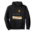 Sun Seeker Vacation Adventure Happy Vibes Hoodie - Minimalist Print Unisex - T-Shirt, Sweatshirt, Hoodie