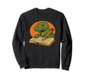 Funny Dinosaur Journaling Self Sweatshirt - Minimalist Print Men Women - T-Shirt, Sweatshirt, Hoodie