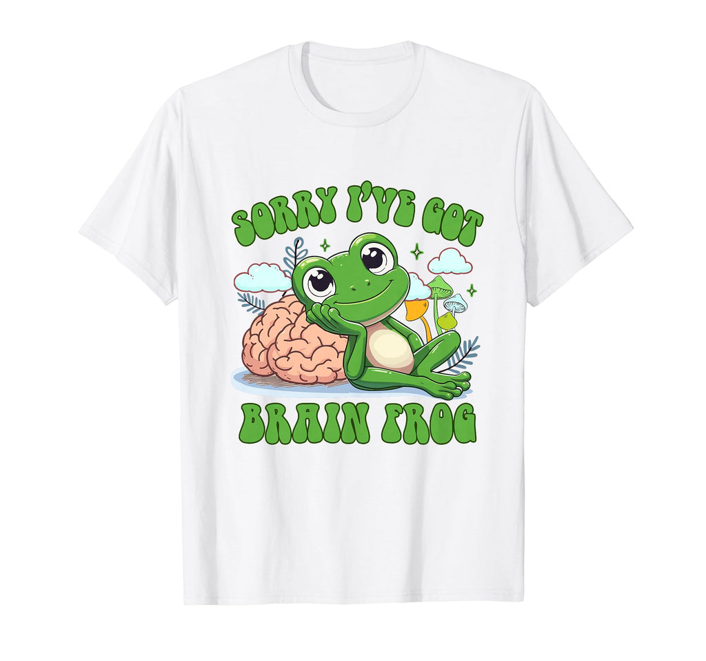 Mental Health Depression Frog Sorry T-Shirt - Unique Graphic for Adults - T-Shirt, Sweatshirt, Hoodie