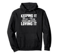 Antisocial Keeping It Low Key And Hoodie - Unique Graphic for Adults - T-Shirt, Sweatshirt, Hoodie