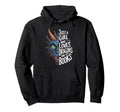 Just Who Loves Dragons And Books Hoodie - Novelty Apparel for Adults - T-Shirt, Sweatshirt, Hoodie