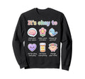 Its Okay To Health Affirmation Sweatshirt - Aesthetic Graphic Unisex - T-Shirt, Sweatshirt, Hoodie