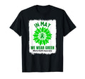 May We Wear Green Mental Health T-Shirt - Graphic Print Men Women - T-Shirt, Sweatshirt, Hoodie