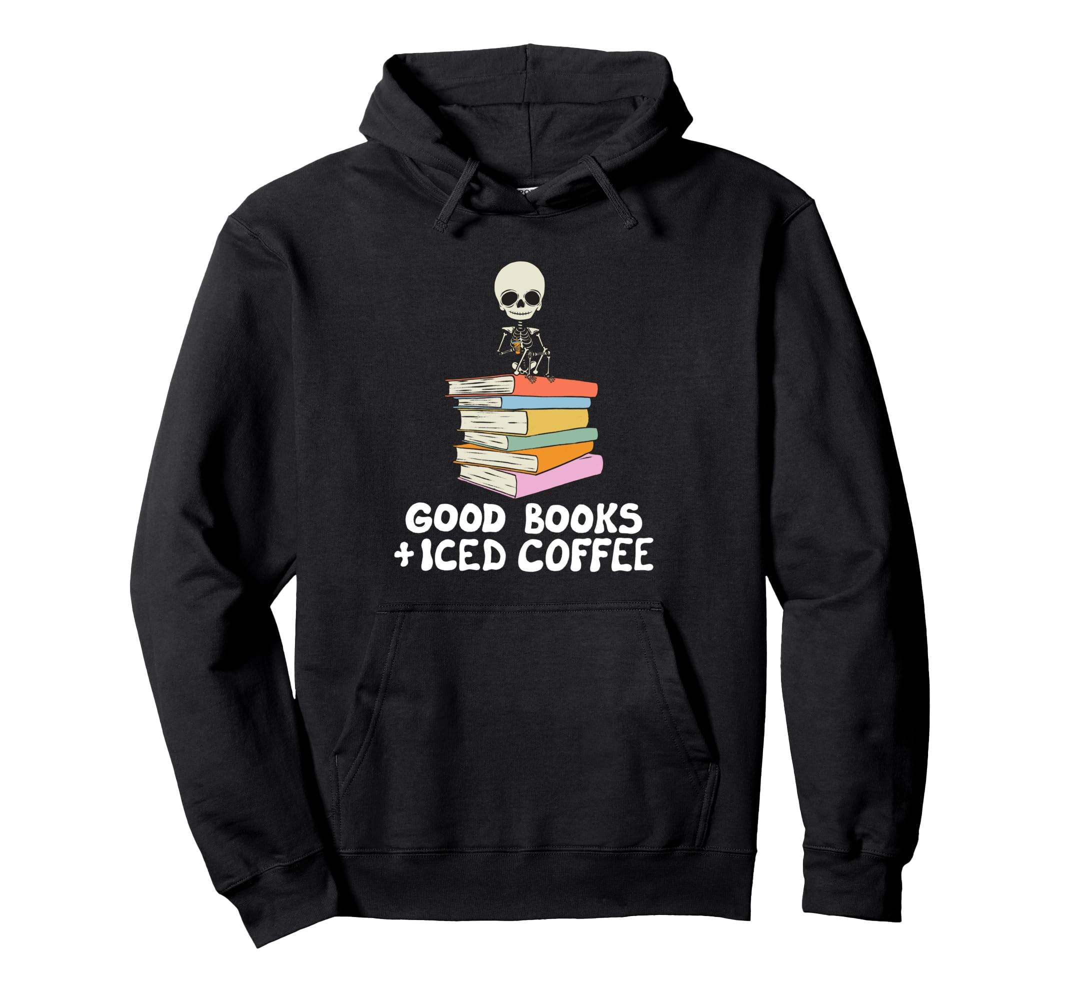 Threadless Cecelia Hotzler Good Books Hoodie - Streetwear Style Unisex - T-Shirt, Sweatshirt, Hoodie