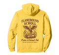 Phoenix Fire Magic Scroll Fantasy Bookish Hoodie - Graphic Print Unisex - T-Shirt, Sweatshirt, Hoodie