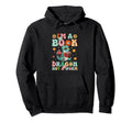 Im Book Dragon Not Worm Groovy Book Reader Hoodie - Trendy Graphic Unisex - T-Shirt, Sweatshirt, Hoodie