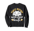 Meditation Yoga Spiritual Peace Sweatshirt - Streetwear Style Unisex - T-Shirt, Sweatshirt, Hoodie