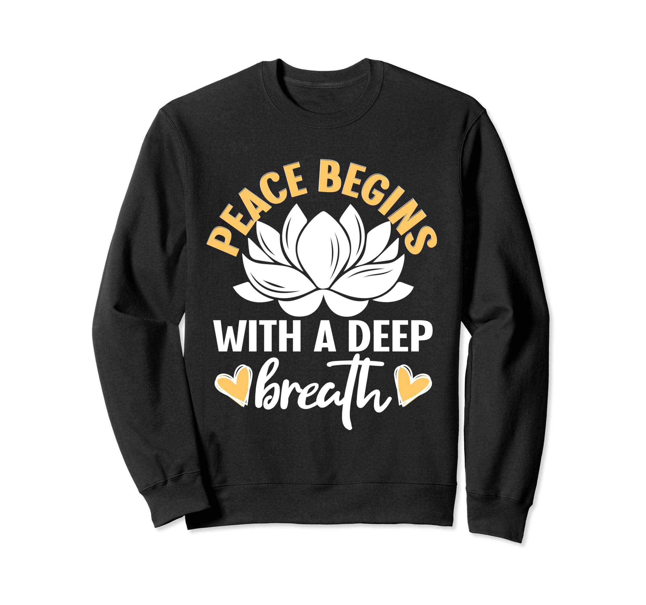 Meditation Yoga Spiritual Peace Sweatshirt - Streetwear Style Unisex - T-Shirt, Sweatshirt, Hoodie