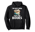 Funny Book Lover Designs Librarian Reading Hoodie - Trendy Graphic Unisex - T-Shirt, Sweatshirt, Hoodie