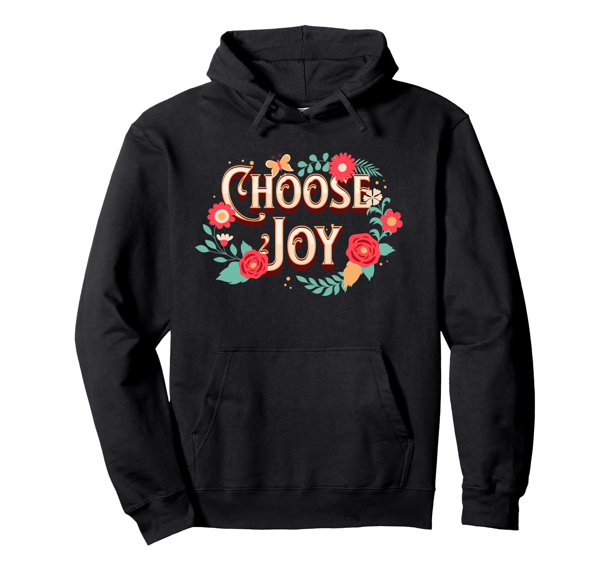 Choose Joy Vote Kamala Harris Hoodie - Minimalist Print Men Women - T-Shirt, Sweatshirt, Hoodie