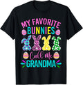 My Favorite Bunnies Call Me Grandma Shirt Unisex T-shirt, Sweatshirt, Hoodie, Long Sleeve Tee - T-Shirt, Sweatshirt, Hoodie