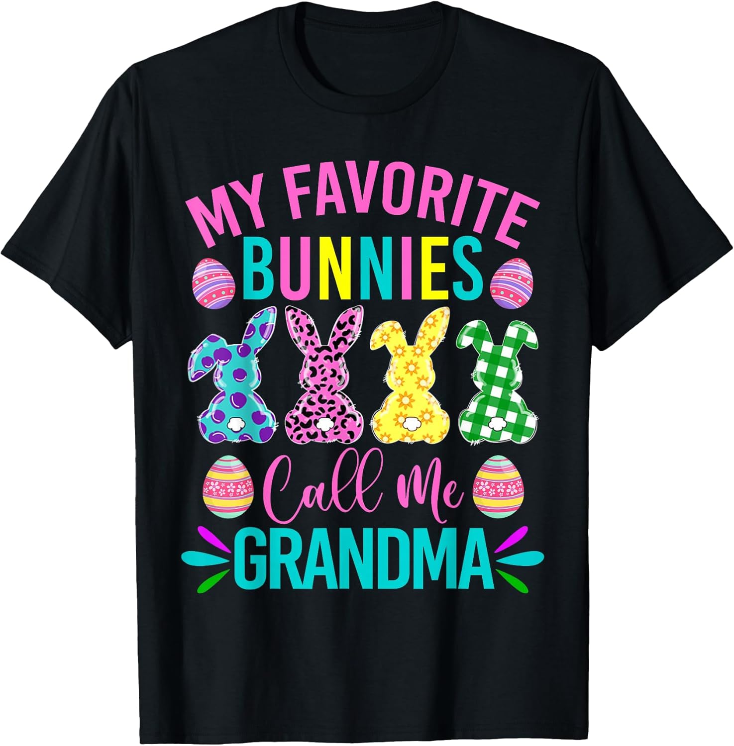 My Favorite Bunnies Call Me Grandma Shirt Unisex T-shirt, Sweatshirt, Hoodie, Long Sleeve Tee - T-Shirt, Sweatshirt, Hoodie