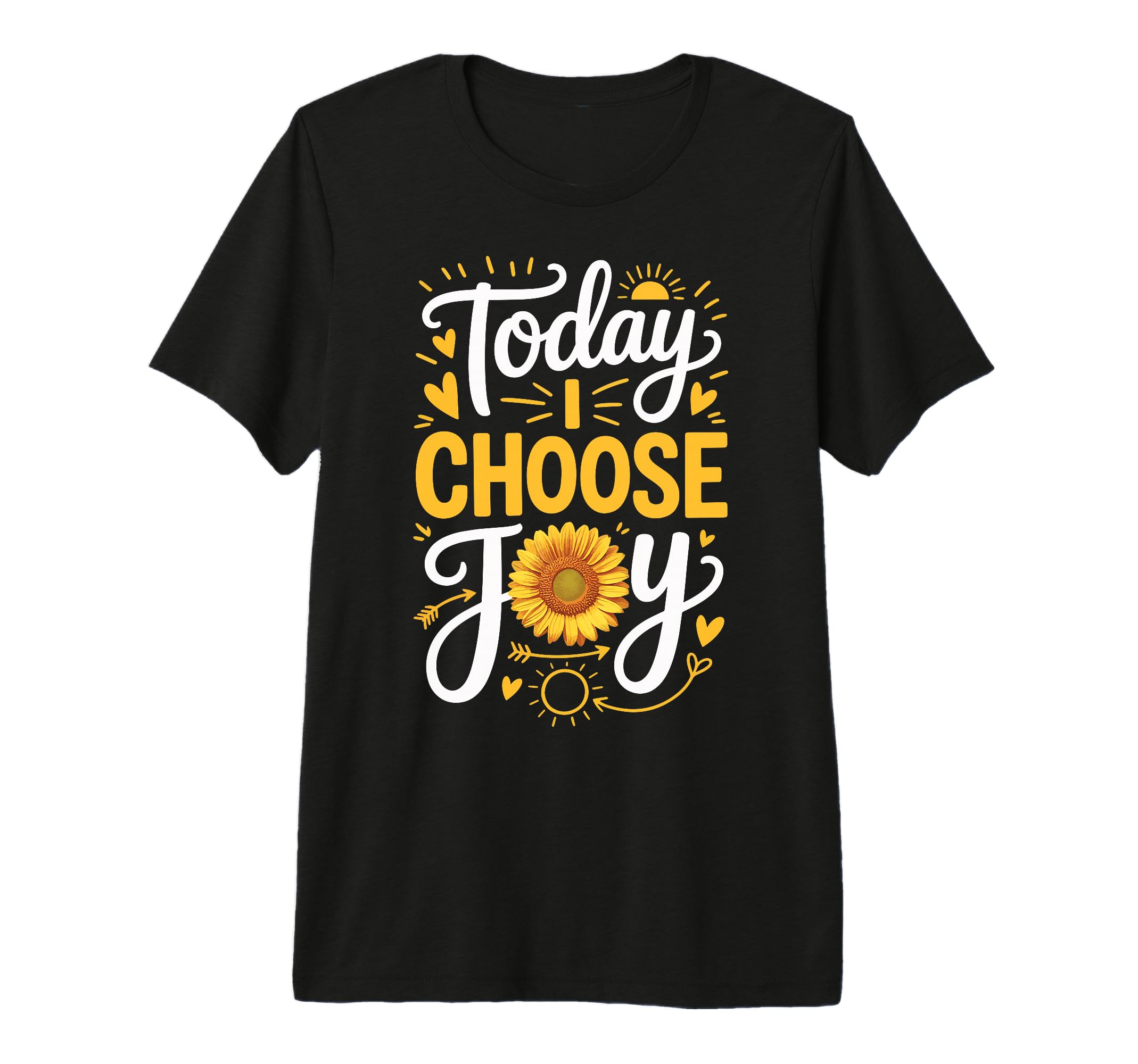 Today I Choose Joy Tri Blend T-Shirt - Graphic Print for Adults - T-Shirt, Sweatshirt, Hoodie