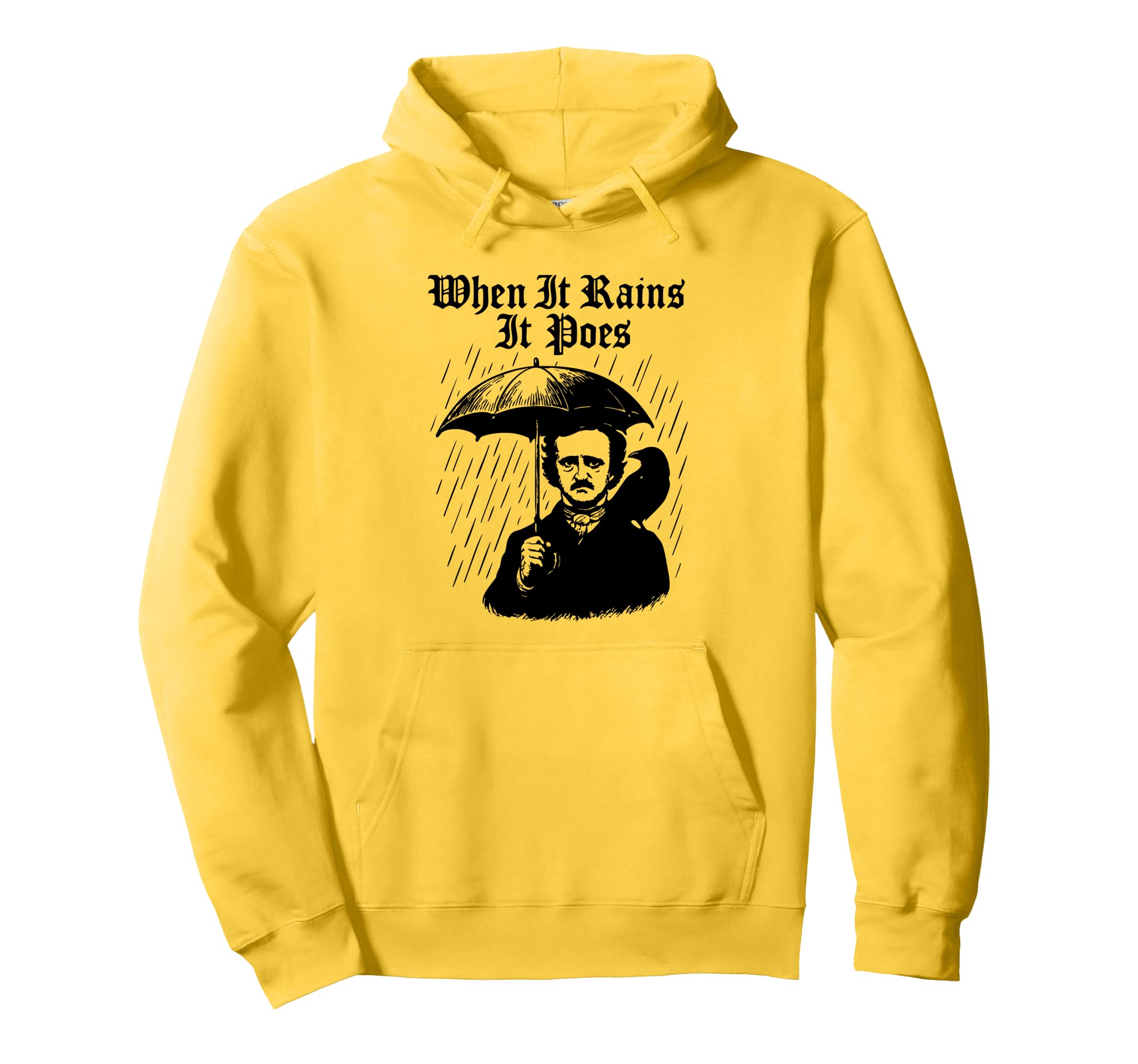 Edgar Allan Poe Hoodie - Trendy Graphic Unisex - T-Shirt, Sweatshirt, Hoodie