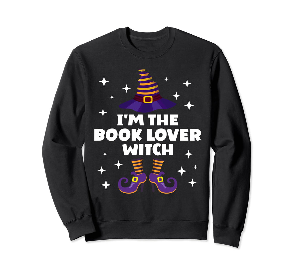 Funny Book Lover Witch Family Sweatshirt - Aesthetic Graphic for Adults - T-Shirt, Sweatshirt, Hoodie