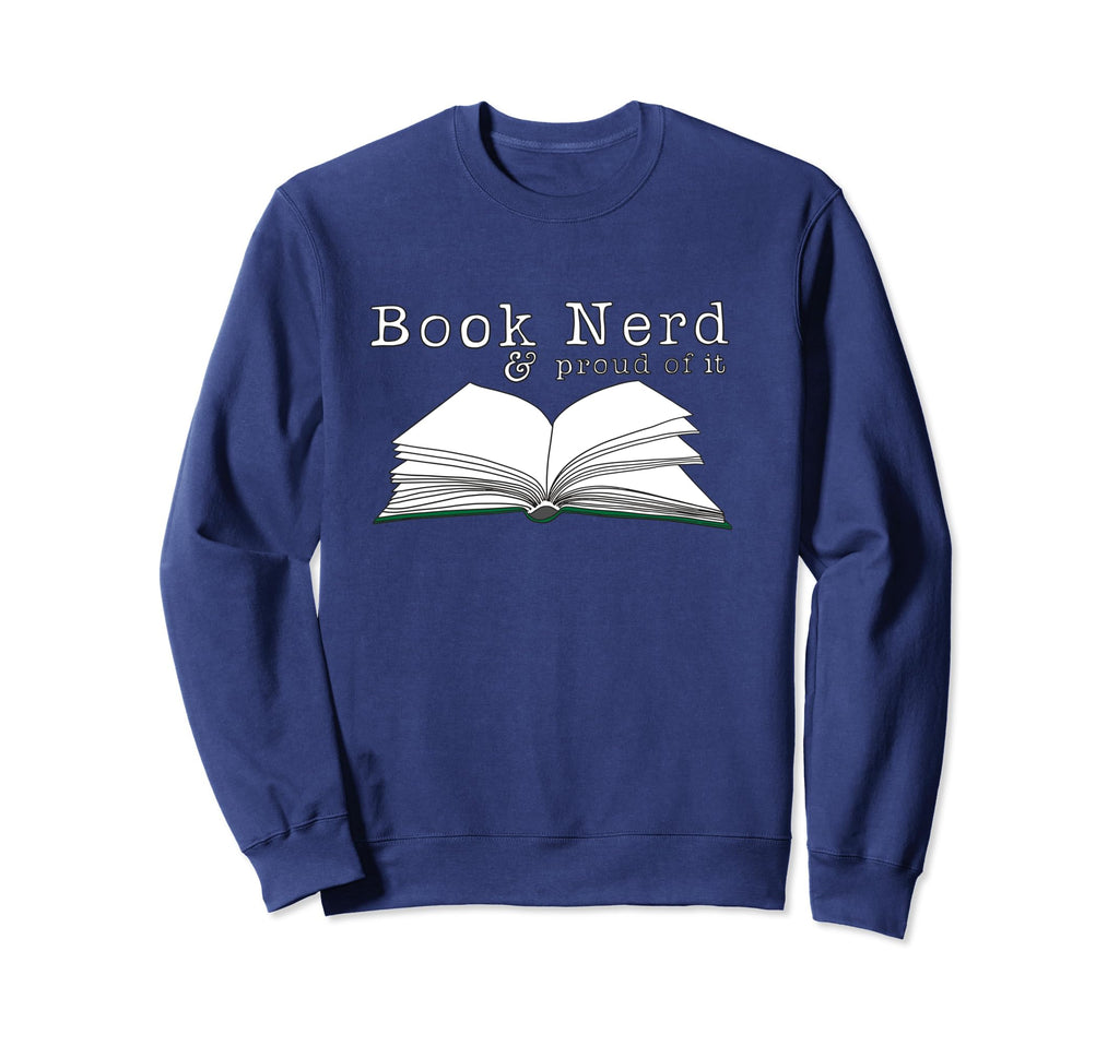 Womens Funny Book Aesthetic Book Sweatshirt - Custom Art Print for Adults - T-Shirt, Sweatshirt, Hoodie