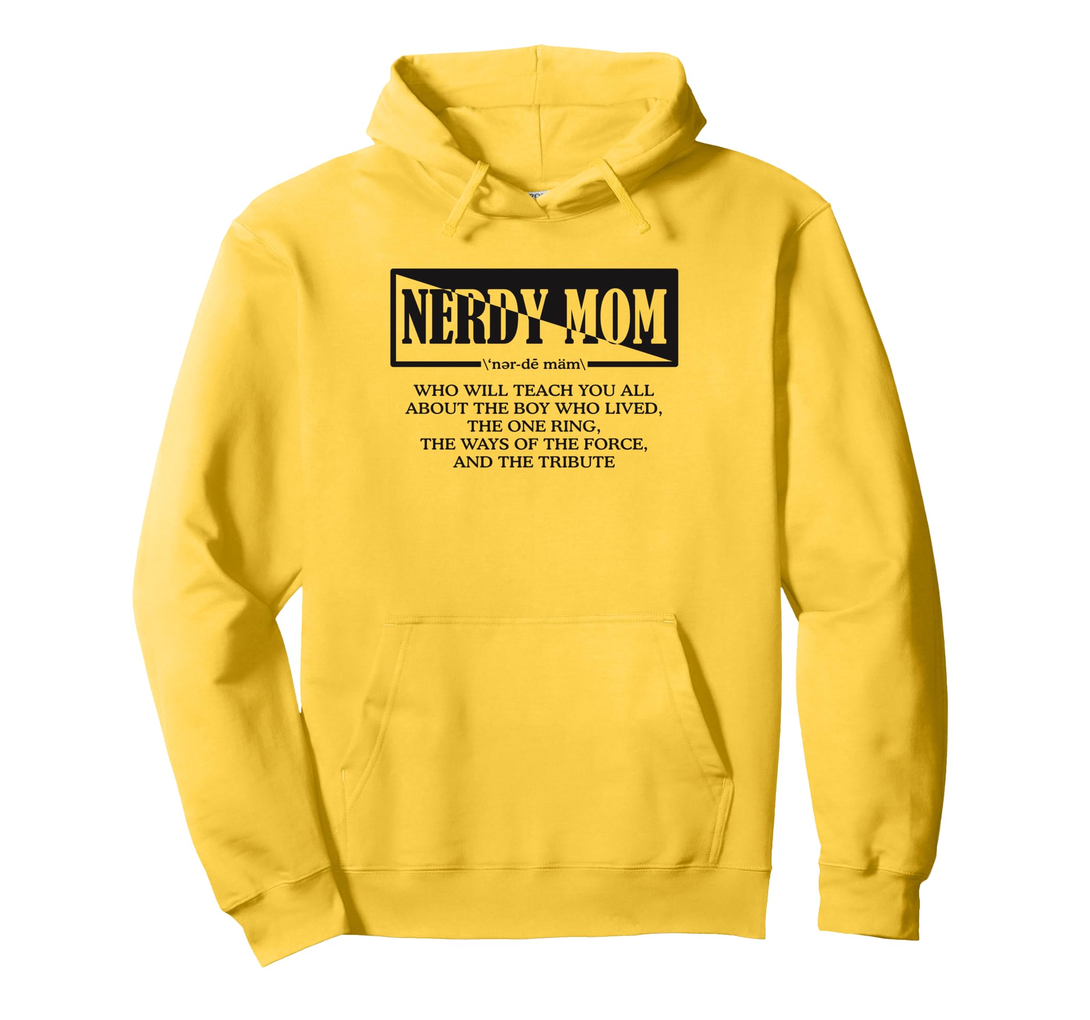 Nerdy Mom Book Lover Fantasy Sci Fi Hoodie - Minimalist Print Men Women - T-Shirt, Sweatshirt, Hoodie