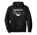 Abibliophobia Bibliophilia Fear Read Hoodie - Aesthetic Graphic for Adults - T-Shirt, Sweatshirt, Hoodie