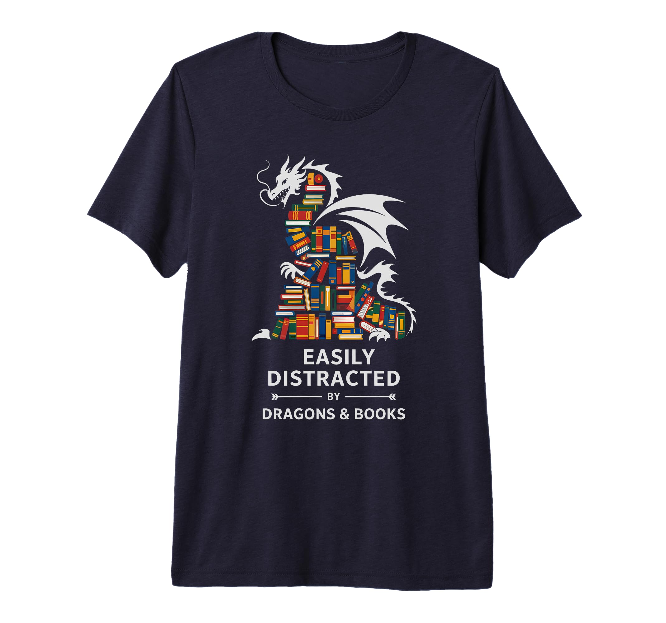 Lit Happen Books Dragons I Like Big T-Shirt - Streetwear Style Men Women - T-Shirt, Sweatshirt, Hoodie