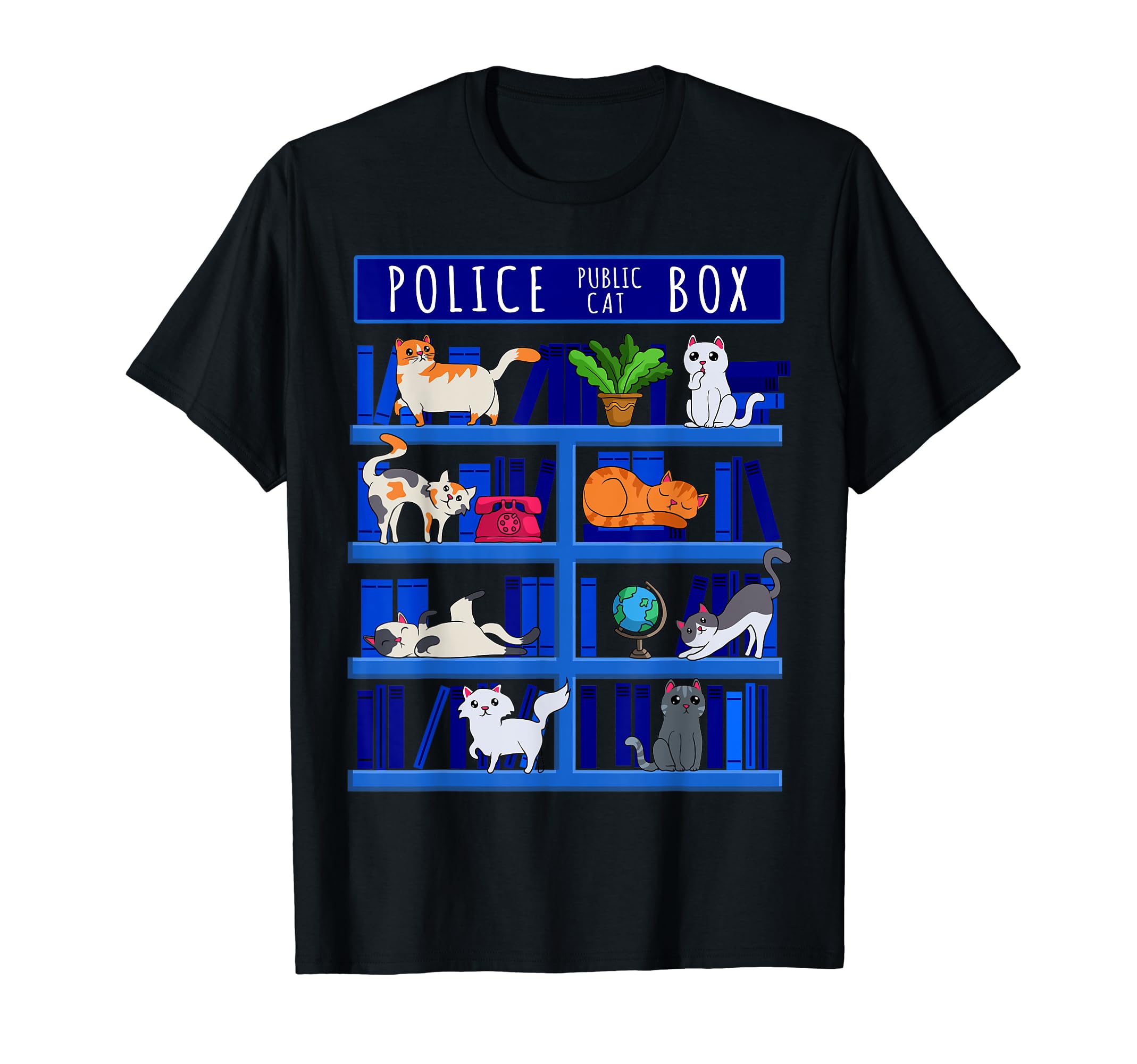 Public Cat Box Funny Kitty Cat T-Shirt - Fun Novelty Design for Adults - T-Shirt, Sweatshirt, Hoodie