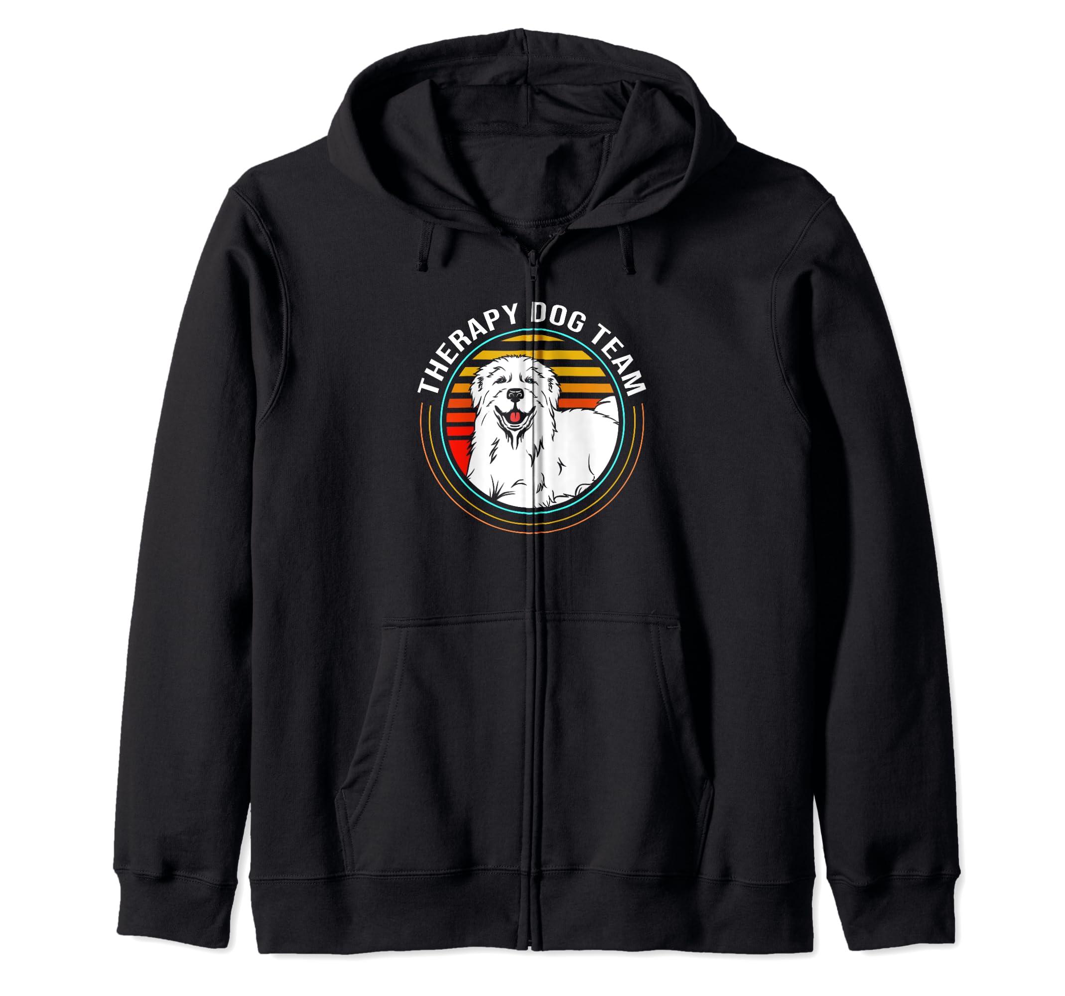 Therapy Dog Gifts Therapy Dog Team Sweatshirt - Graphic Print Unisex - T-Shirt, Sweatshirt, Hoodie