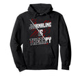 Journaling Is Therapy Mental Wellness Hoodie - Aesthetic Graphic Unisex - T-Shirt, Sweatshirt, Hoodie