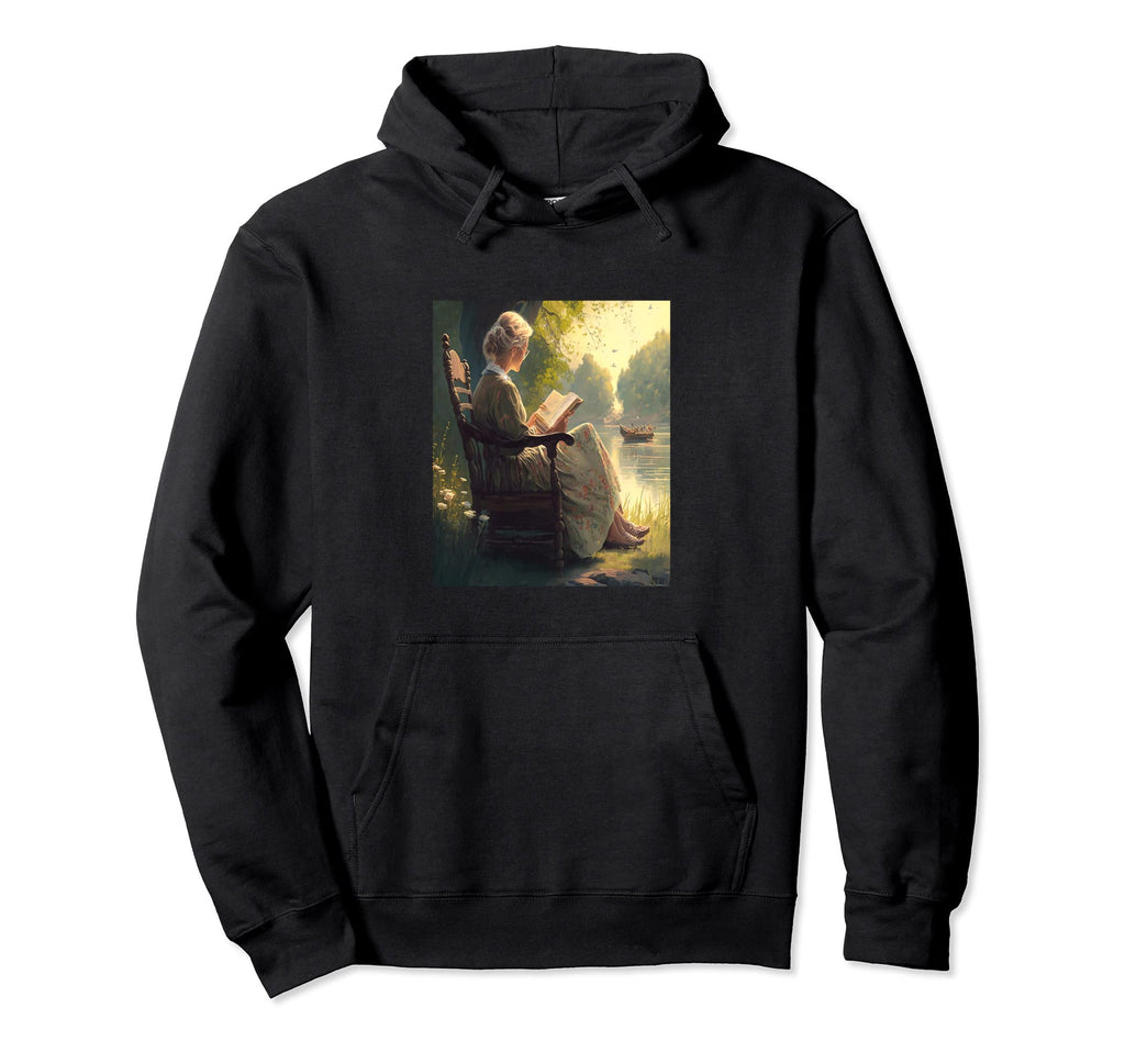 Books And Reading Geek Book Reading Nerd Hoodie - Graphic Print for Adults - T-Shirt, Sweatshirt, Hoodie