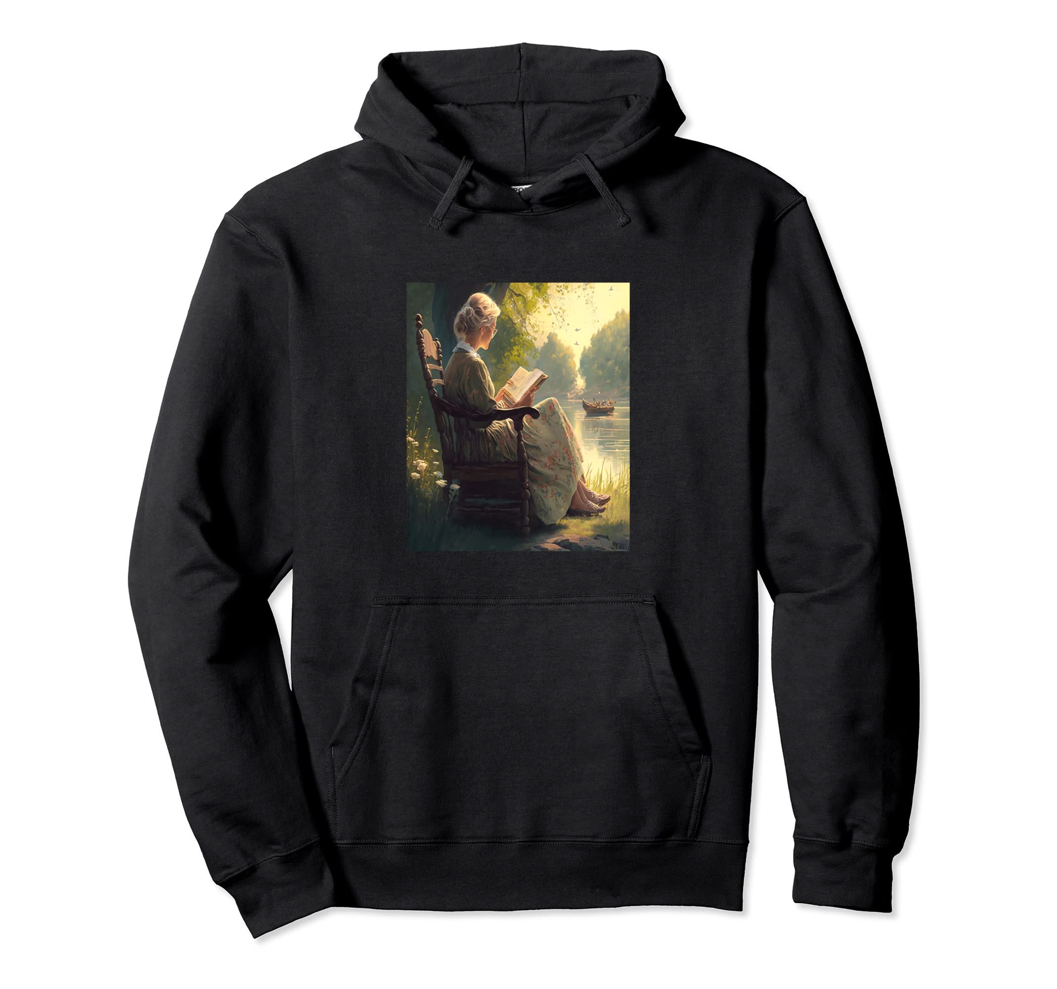Books And Reading Geek Book Reading Nerd Hoodie - Graphic Print for Adults - T-Shirt, Sweatshirt, Hoodie