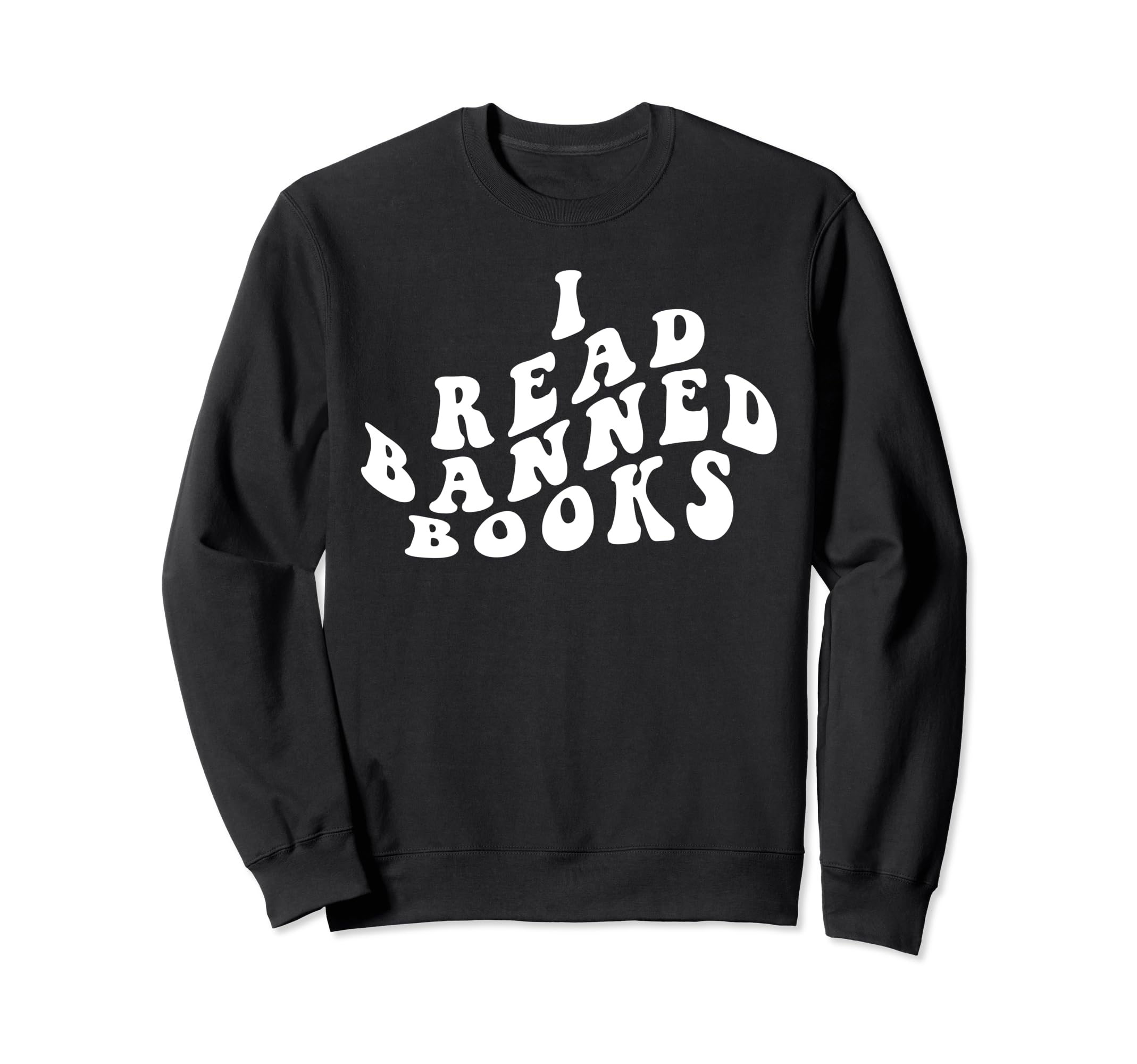 I Read Banned Books Week Literacy Sweatshirt - Minimalist Print Unisex - T-Shirt, Sweatshirt, Hoodie