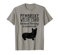 Pembroke Welsh Corgi Because Therapy T-Shirt - Unique Graphic for Adults - T-Shirt, Sweatshirt, Hoodie