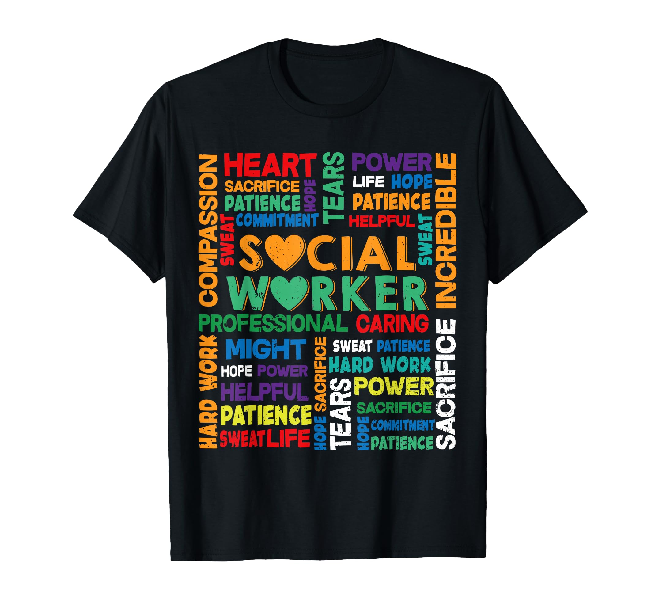 Social Worker Social Work Month Funny T-Shirt - Trendy Graphic Men Women - T-Shirt, Sweatshirt, Hoodie
