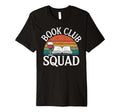 Book Club Squad Reading And Wine T-Shirt - Aesthetic Graphic Unisex - T-Shirt, Sweatshirt, Hoodie