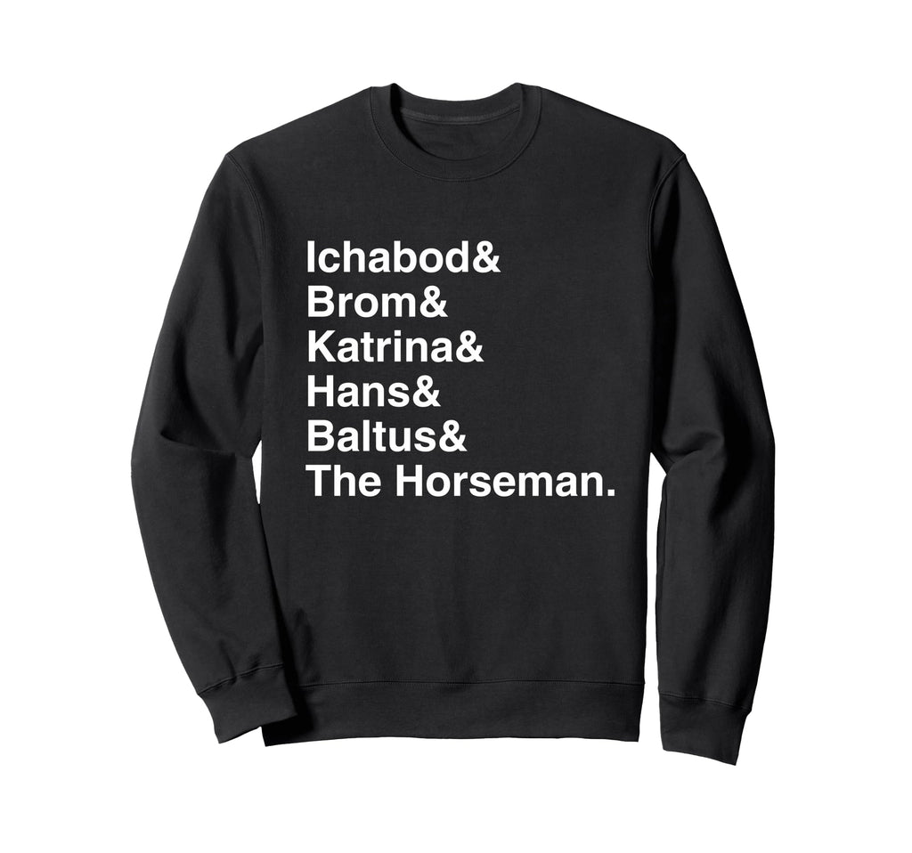 Legend Sleepy Hollow Character Sweatshirt - Minimalist Print for Adults - T-Shirt, Sweatshirt, Hoodie
