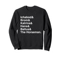 Legend Sleepy Hollow Character Sweatshirt - Minimalist Print for Adults - T-Shirt, Sweatshirt, Hoodie