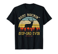 Best Buckin Step Dad Ever Hunting T-Shirt - Fun Novelty Design for Adults - T-Shirt, Sweatshirt, Hoodie