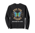 End Stigma Sobriety Recovery Mode Aa Sweatshirt - Fun Novelty Design Unisex - T-Shirt, Sweatshirt, Hoodie