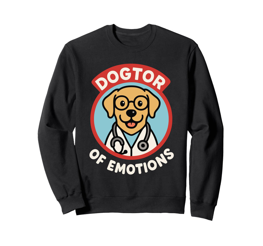Therapy Dog Emotional Support Sweatshirt - Streetwear Style for Adults - T-Shirt, Sweatshirt, Hoodie