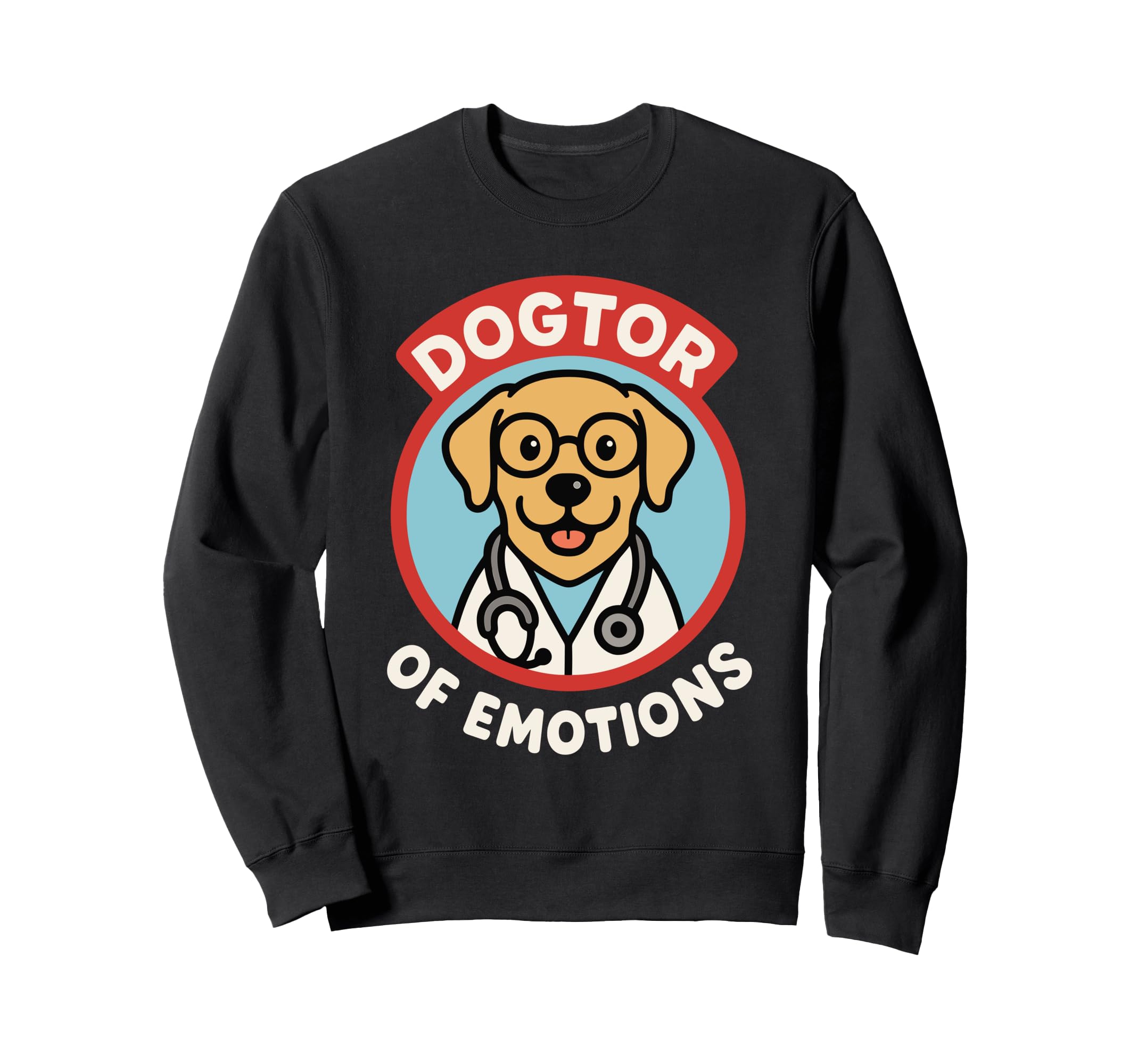 Therapy Dog Emotional Support Sweatshirt - Streetwear Style for Adults - T-Shirt, Sweatshirt, Hoodie