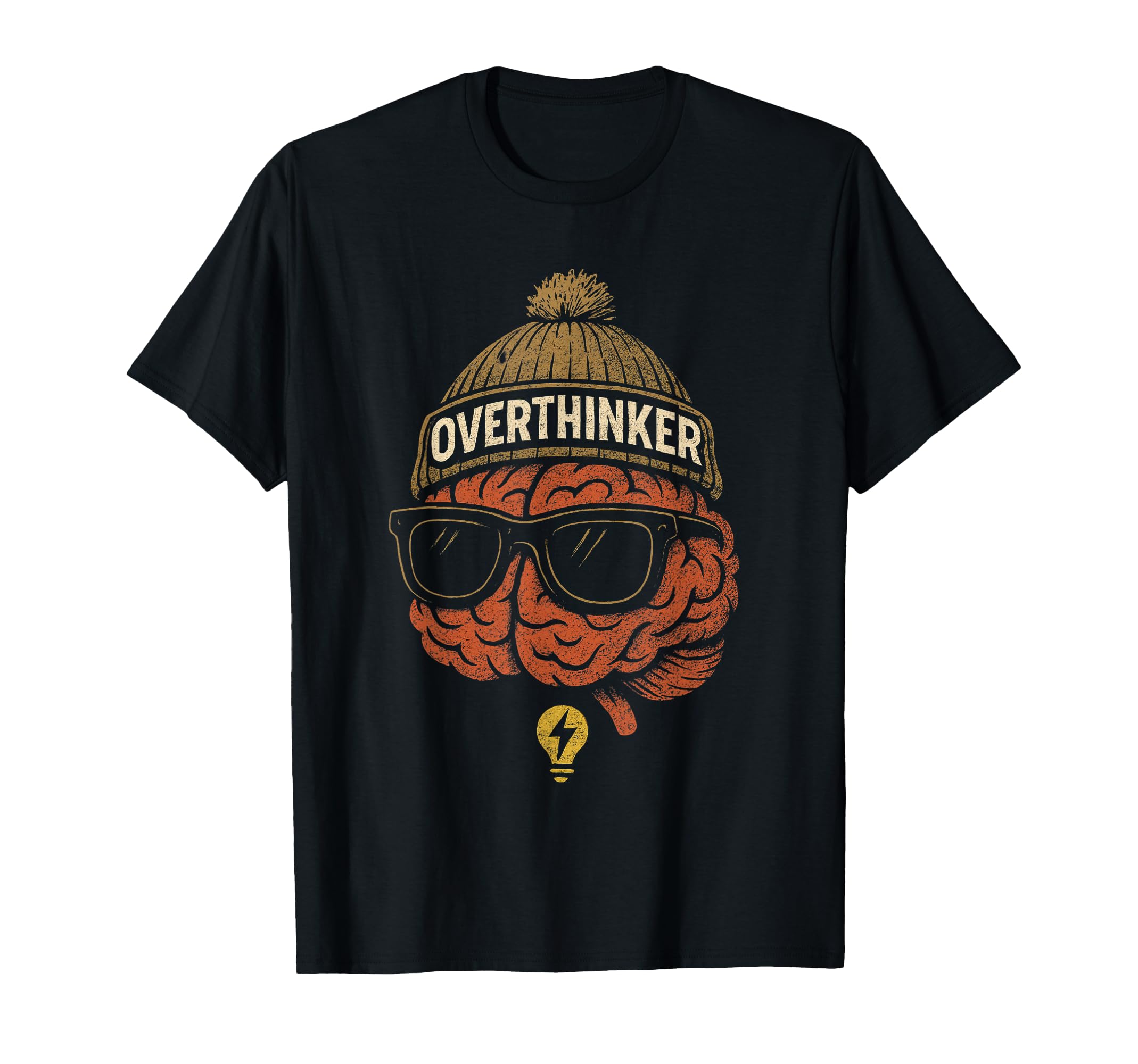 Overthinker T-Shirt - Graphic Print for Adults - T-Shirt, Sweatshirt, Hoodie