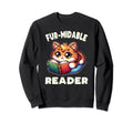 Reading Book Cat Library Reading Sweatshirt - Novelty Apparel for Adults - T-Shirt, Sweatshirt, Hoodie