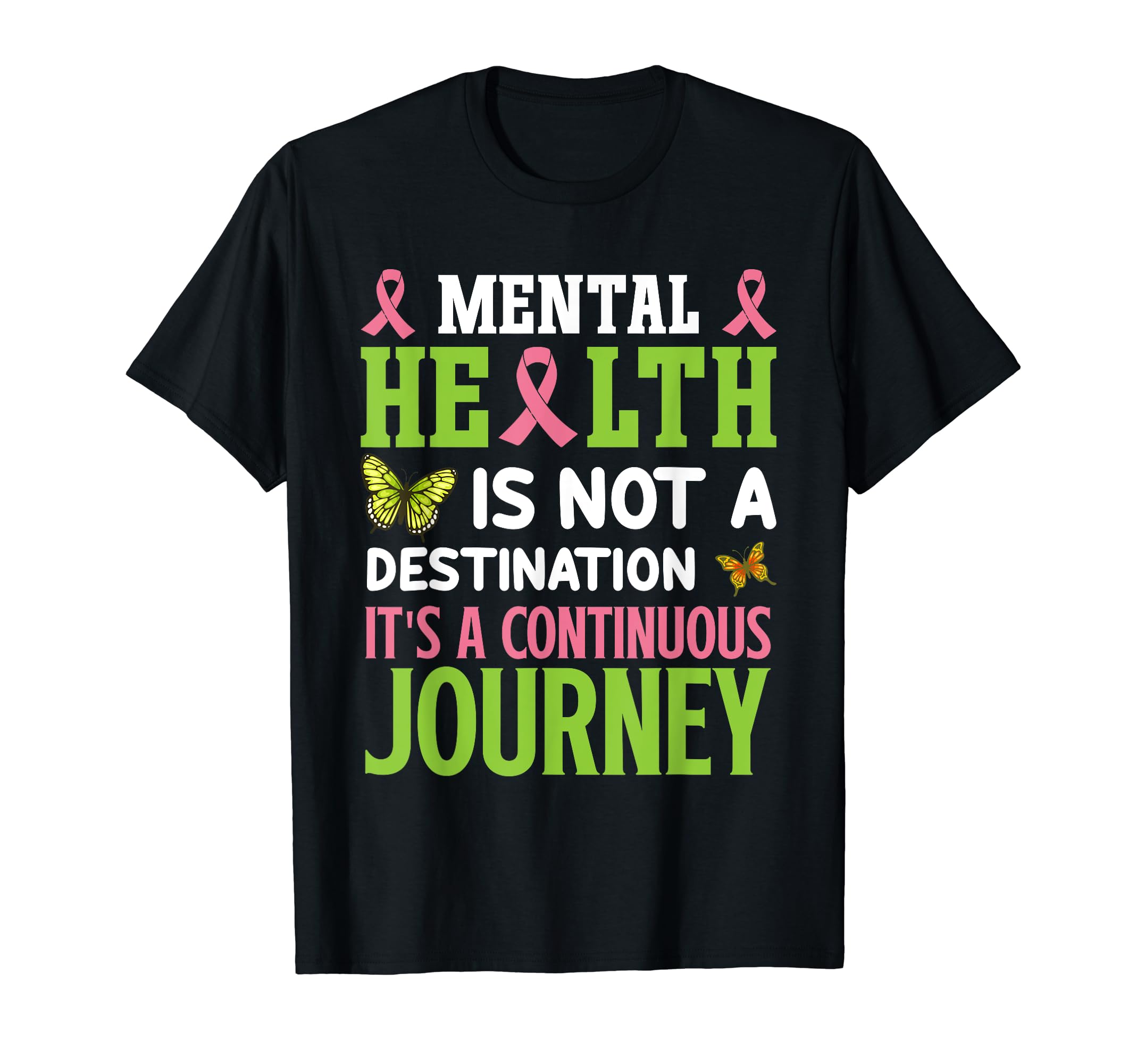 Mental Health Matters End Stigma T-Shirt - Minimalist Print Men Women - T-Shirt, Sweatshirt, Hoodie