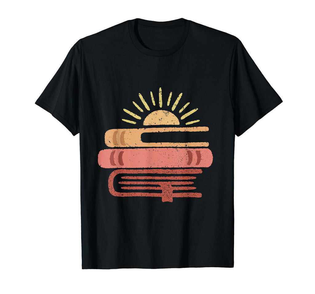 Books Lovers Sun Books T-Shirt - Fun Novelty Design for Adults - T-Shirt, Sweatshirt, Hoodie