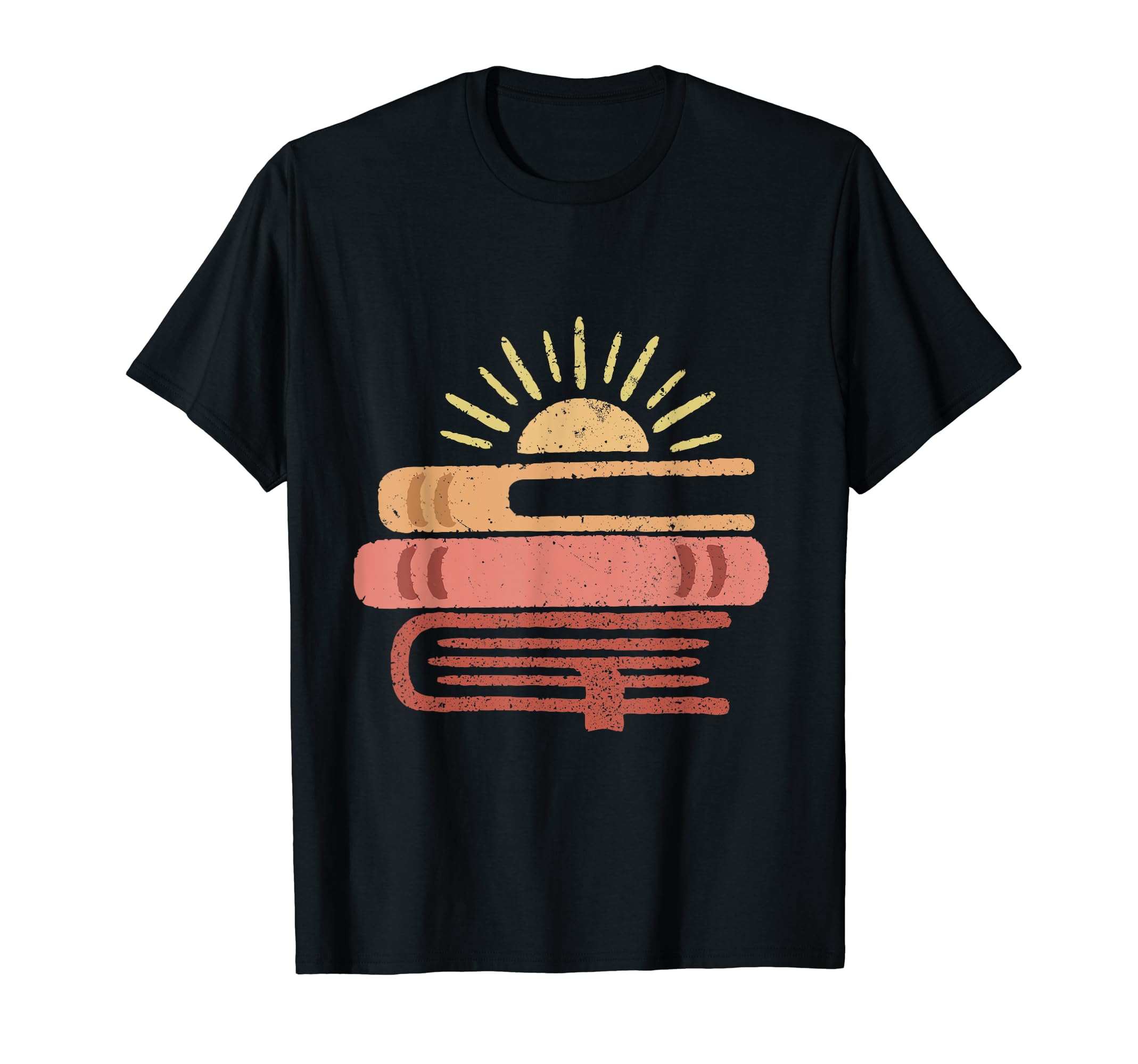 Books Lovers Sun Books T-Shirt - Fun Novelty Design for Adults - T-Shirt, Sweatshirt, Hoodie