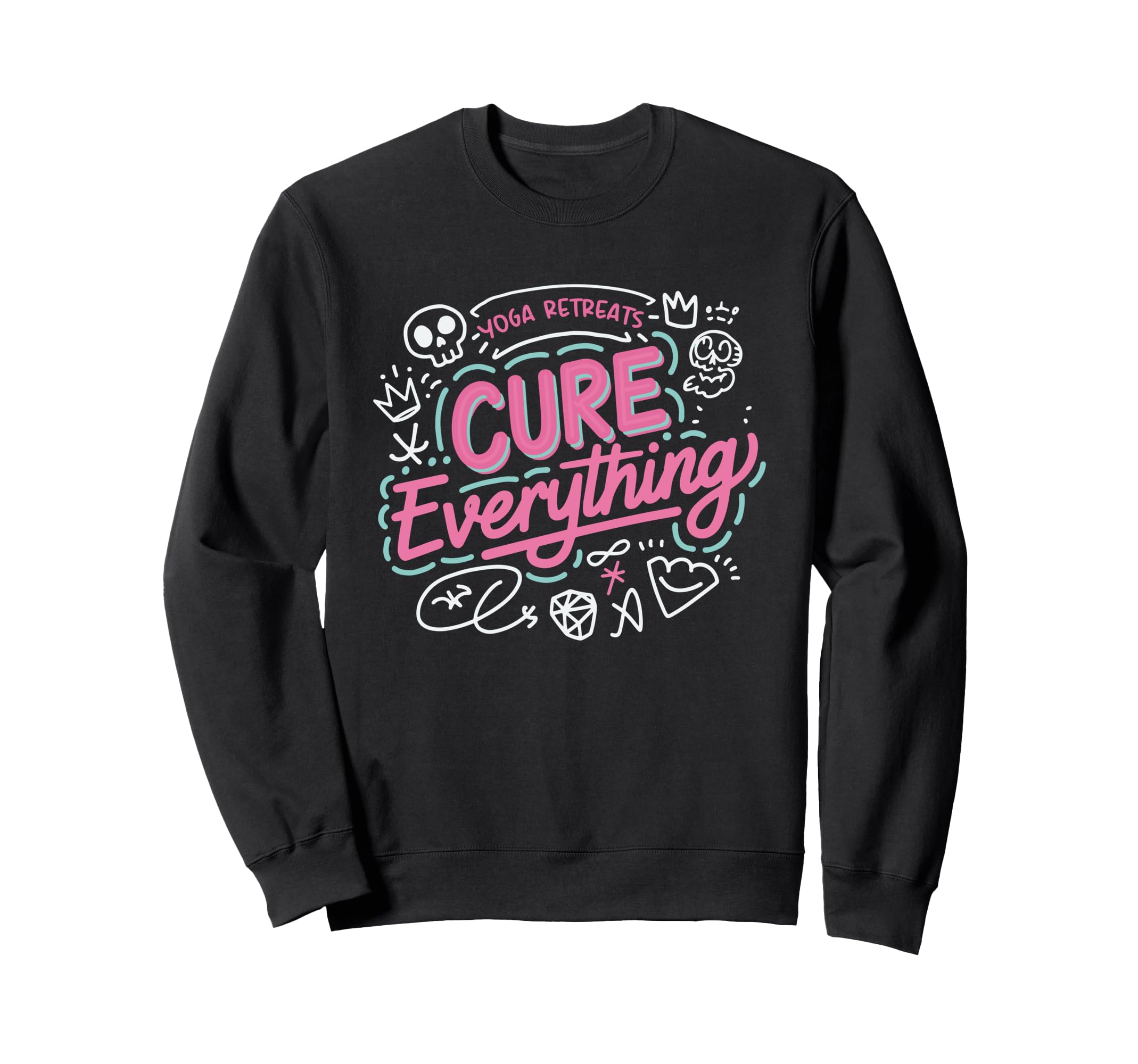 Spiritual Retreat Meditation Sweatshirt - Trendy Graphic for Adults - T-Shirt, Sweatshirt, Hoodie