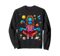 Hippie Alien Yoga Meditation Mandala Sweatshirt - Unique Graphic Men Women - T-Shirt, Sweatshirt, Hoodie