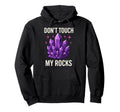 Amethyst Addict Healing Crystal Energy Hoodie - Custom Art Print Men Women - T-Shirt, Sweatshirt, Hoodie