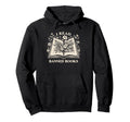 Read Banned Books Wildflower Book Lover Hoodie - Unique Graphic Unisex - T-Shirt, Sweatshirt, Hoodie