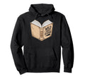 Wild About Reading Open Book Bibliophiles Hoodie - Graphic Print Unisex - T-Shirt, Sweatshirt, Hoodie