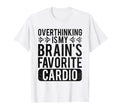 Overthinking Overthinker Funny T-Shirt - Minimalist Print for Adults - T-Shirt, Sweatshirt, Hoodie