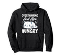 Hungry Overthinker Food Anxiety Hoodie - Aesthetic Graphic Unisex - T-Shirt, Sweatshirt, Hoodie